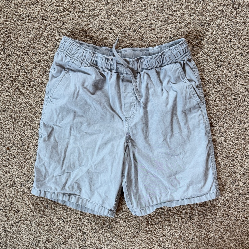 Cat & Jack Light Gray Elastic Waist Shorts